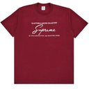 Camiseta Martine Rose x Supreme Cardinal
