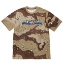 Camiseta Supreme Tag Camuflagem Chocolate Chip
