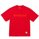 Camiseta Supreme Collegiate Appliqué Vermelha