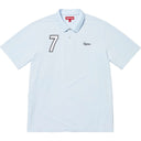 Camisa Polo Supreme Cursive Azul Claro