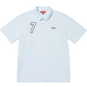 Camisa Polo Supreme Cursive Azul Claro