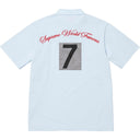 Camisa Polo Supreme Cursive Azul Claro