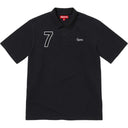 Camisa Polo Supreme Cursive Preta