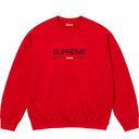 Agasalho Moletom Supreme Established Crewneck Vermelho