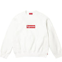 Agasalho Moletom Supreme Washed Box Logo Crewneck Branco