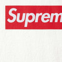 Moletom Supreme Washed Box Logo Crewneck Branco