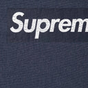Moletom Supreme Washed Box Logo Crewneck Azul Marinho