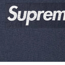 Agasalho Moletom Supreme Washed Box Logo Crewneck Azul Marinho
