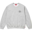 Moletom Supreme Crest Crewneck Cinza