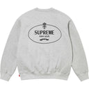 Moletom Supreme Crest Crewneck Cinza
