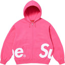 Moletom Supreme Big Logo Com Zíper Magenta