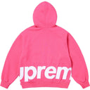 Moletom Supreme Big Logo Com Zíper Magenta