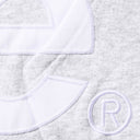 Moletom Supreme Big Logo Com Zíper Cinza