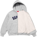 Moletom Supreme Arc Thermal Com Zíper Cinza