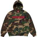 Moletom Supreme Collegiate Appliqué Com Zíper Camuflado (Woodland)