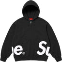Moletom Supreme Big Logo Com Zíper Preto