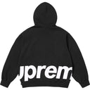 Moletom Supreme Big Logo Com Zíper Preto