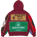 Moletom Supreme x Martine Rose Towel Com Zíper Vermelho