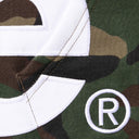 Moletom Supreme Big Logo Com Zíper Camuflado (Woodland)