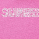 Moletom Supreme x Swarovski Motion Logo Rosa