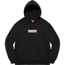 Moletom Supreme x Burberry Box Logo Preto