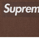 Agasalho Moletom Supreme Washed Box Logo Crewneck Marrom