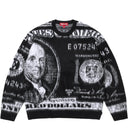Agasalho Suéter Supreme Money Preto