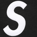 Moletom Supreme S Logo Com Zíper Preto