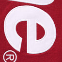 Moletom Supreme Satin Appliqué Vermelho Escuro