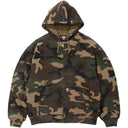 Moletom Supreme x Dickies Quilted Lined Com Zíper Camuflado (Woodland)