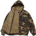 Moletom Supreme x Dickies Quilted Lined Com Zíper Camuflado (Woodland)