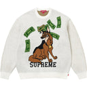 Suéter Supreme All Dogs Go To Heaven Branco