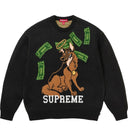 Agasalho Suéter Supreme All Dogs Go To Heaven Preto