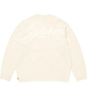 Agasalho Suéter Supreme Angora Script Marfim