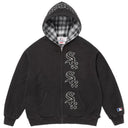 Moletom Supreme x Chicago White Sox Com Zíper Preto