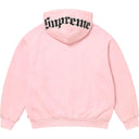 Moletom Supreme x Chicago White Sox Com Zíper Rosa Claro