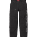 Calça Jeans Supreme Double Knee Refletiva Preta