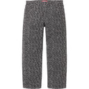 Calça Jeans Supreme Fuck Stitch Preta