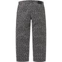 Calça Jeans Supreme Fuck Stitch Preta