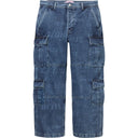 Calça Jeans Cargo Supreme x Martine Rose Azul