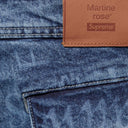 Calça Jeans Cargo Supreme x Martine Rose Azul