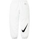 Calça de Moletom Supreme x Nike Branca