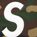 Calça de Moletom Supreme S Logo Camuflada (Woodland)