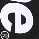 Calça de Moletom Supreme Aplique em Cetim Preta