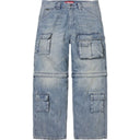 Calça Cargo Supreme Zip-Off Utility Azul