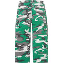 Calça Cargo Supreme Zip-Off Utility Camuflado Verde