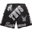 Short Supreme Varsity Mesh Preto
