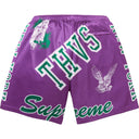Short Supreme Varsity Mesh Roxo