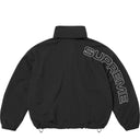 Jaqueta Supreme Spellout Embroidered Ripstop Track Preta