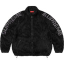 Jaqueta Supreme Shoulder Logo Fleece Preta